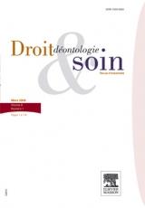 Droit, Deontologie Et Soin France Magazine